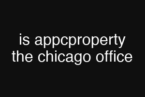 is appcproperty the chicago office